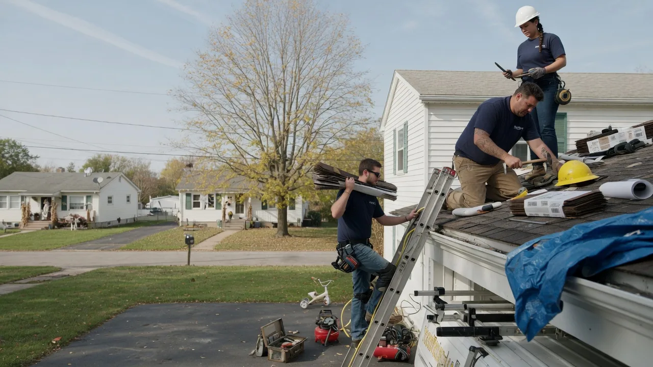 Local Roofing Contractors in Dewitt, IL near me